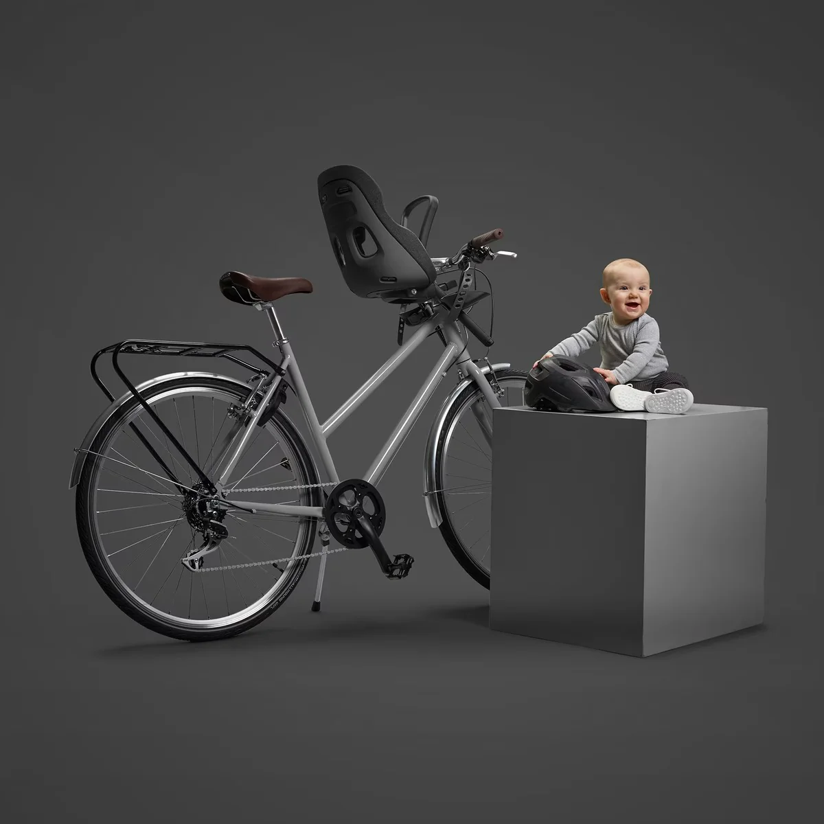 Thule Yepp Nexxt 2 Mini Child Bike Seat Monument - Image 4