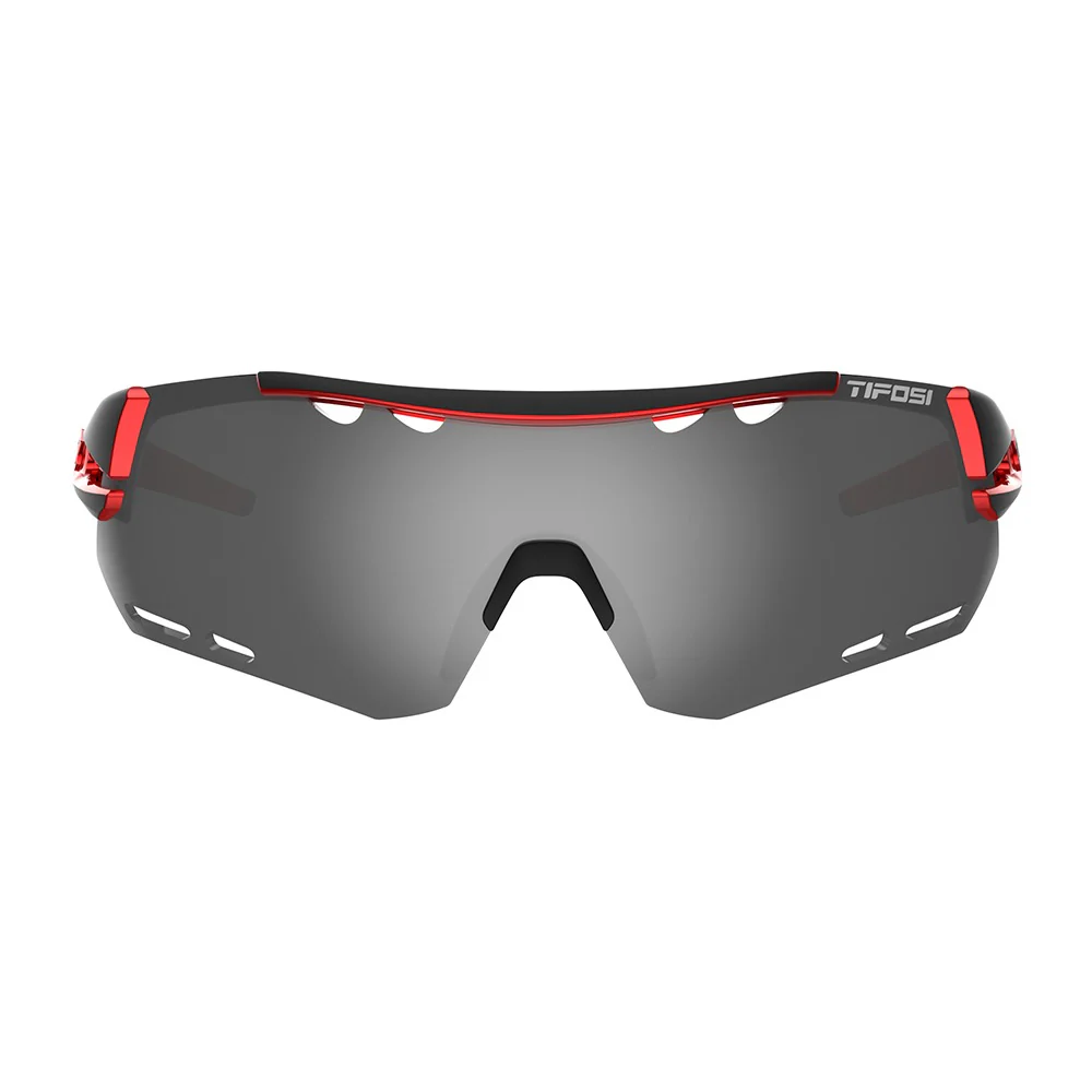Tifosi Alliant Sport Sunglasses Black & Red/Smoke - Image 2