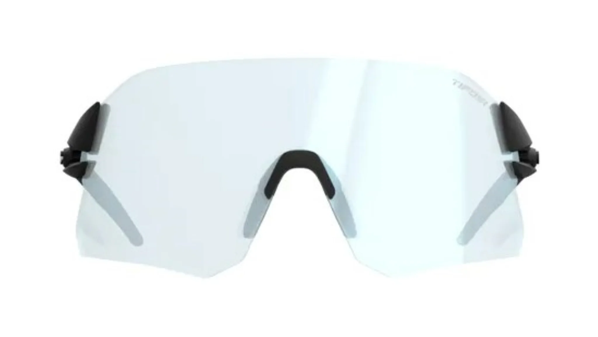 Tifosi Rail Cycling Glasses Matte Black/Clarion Blue Fototec Lens - Image 2