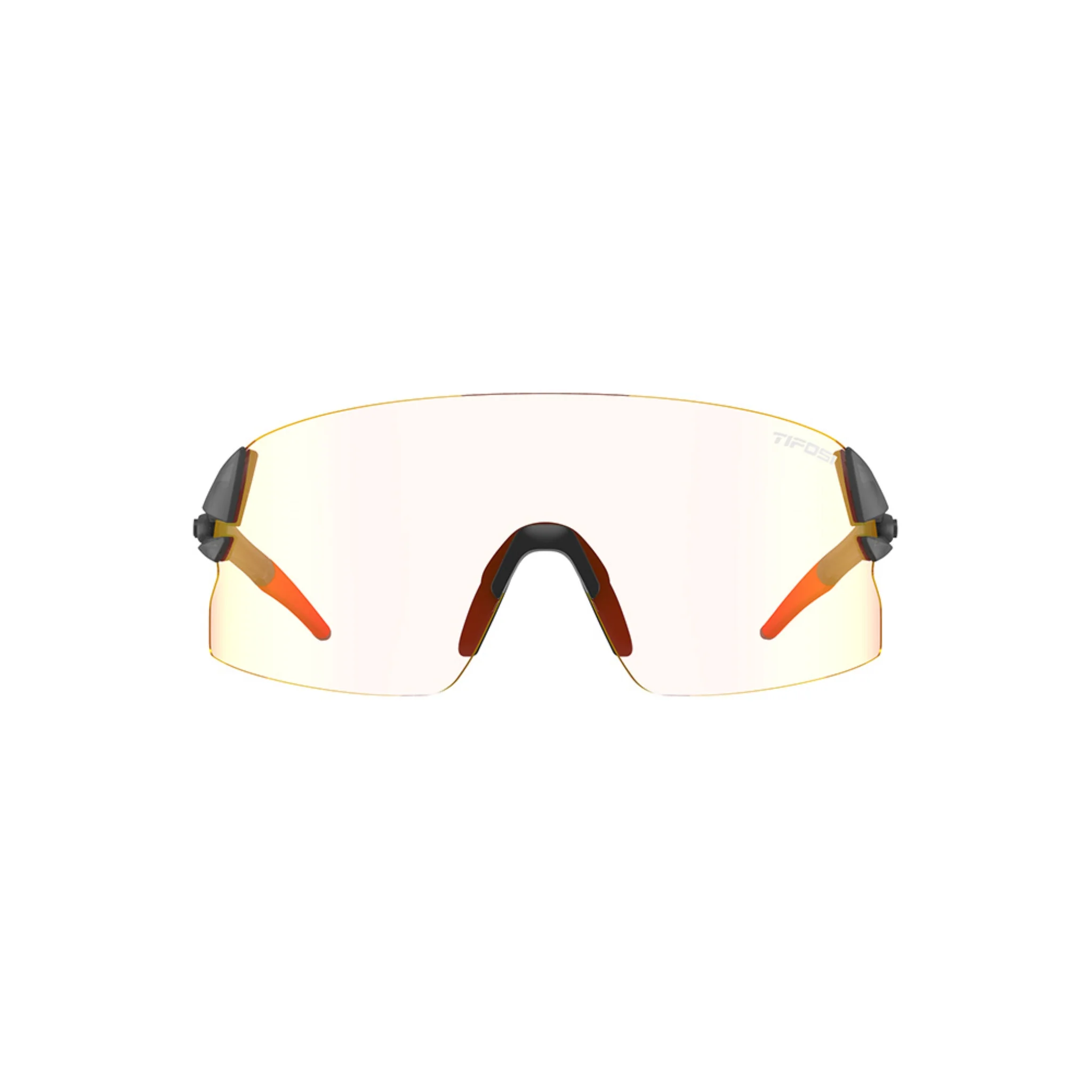 Tifosi Rail XC Cycling Glasses Satin Vapor/Clarion Red Fototec Lens
