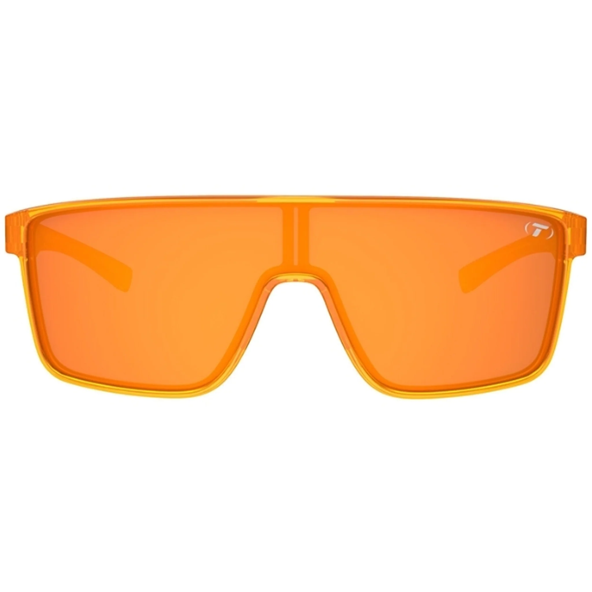 Tifosi Sanctum Sunglasses Amber Blaze With Atomic Orange Mirror Lens - Image 2