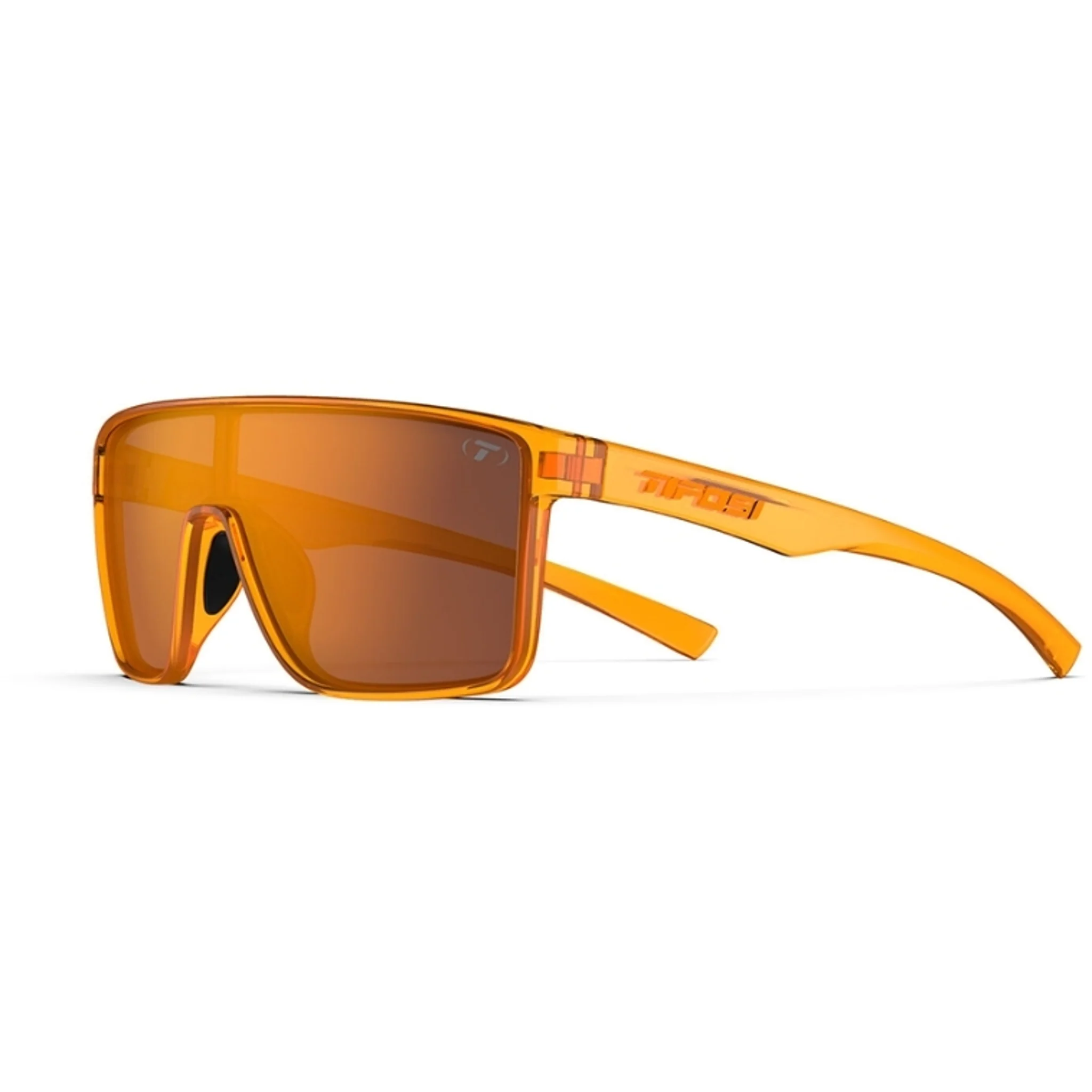 Tifosi Sanctum Sunglasses Amber Blaze With Atomic Orange Mirror Lens - Image 3