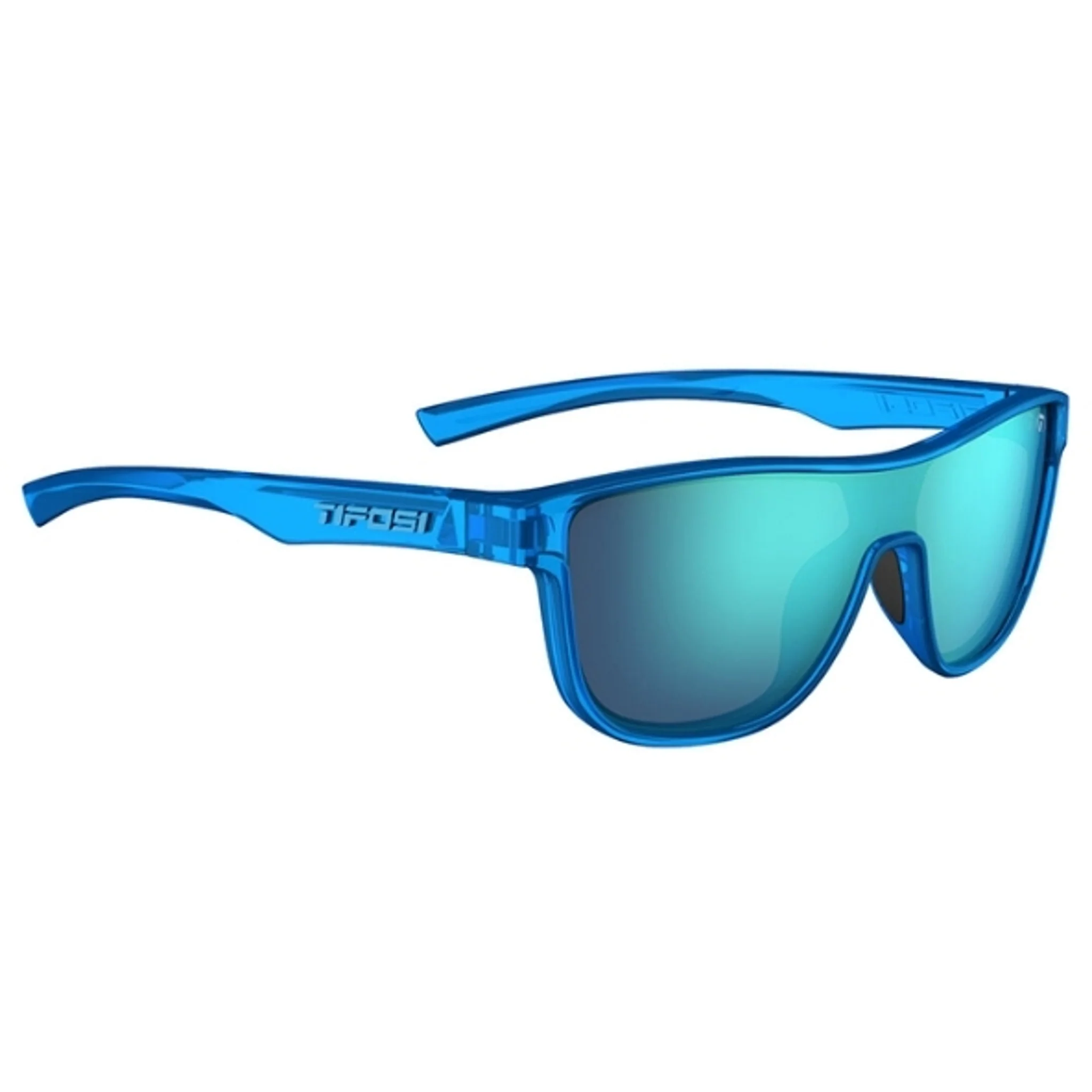 Tifosi Sizzle Sunglasses Electric Blue With Sky Blue Mirror Lens - Image 3