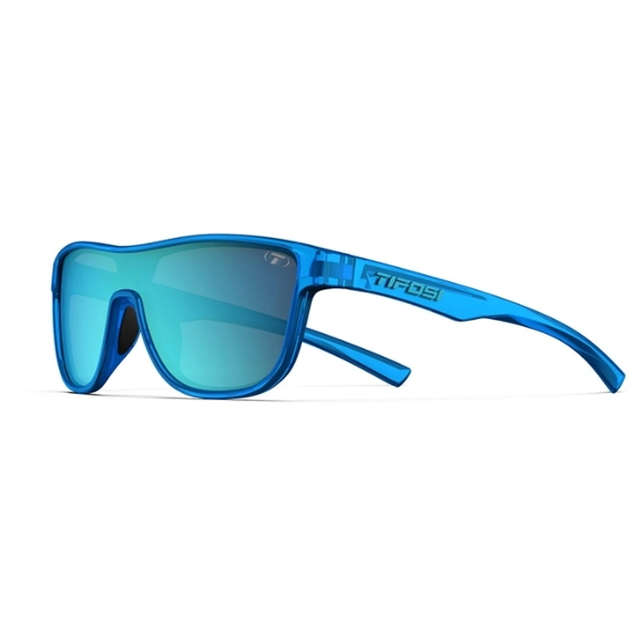 Tifosi Sizzle Sunglasses Electric Blue With Sky Blue Mirror Lens - Image 4