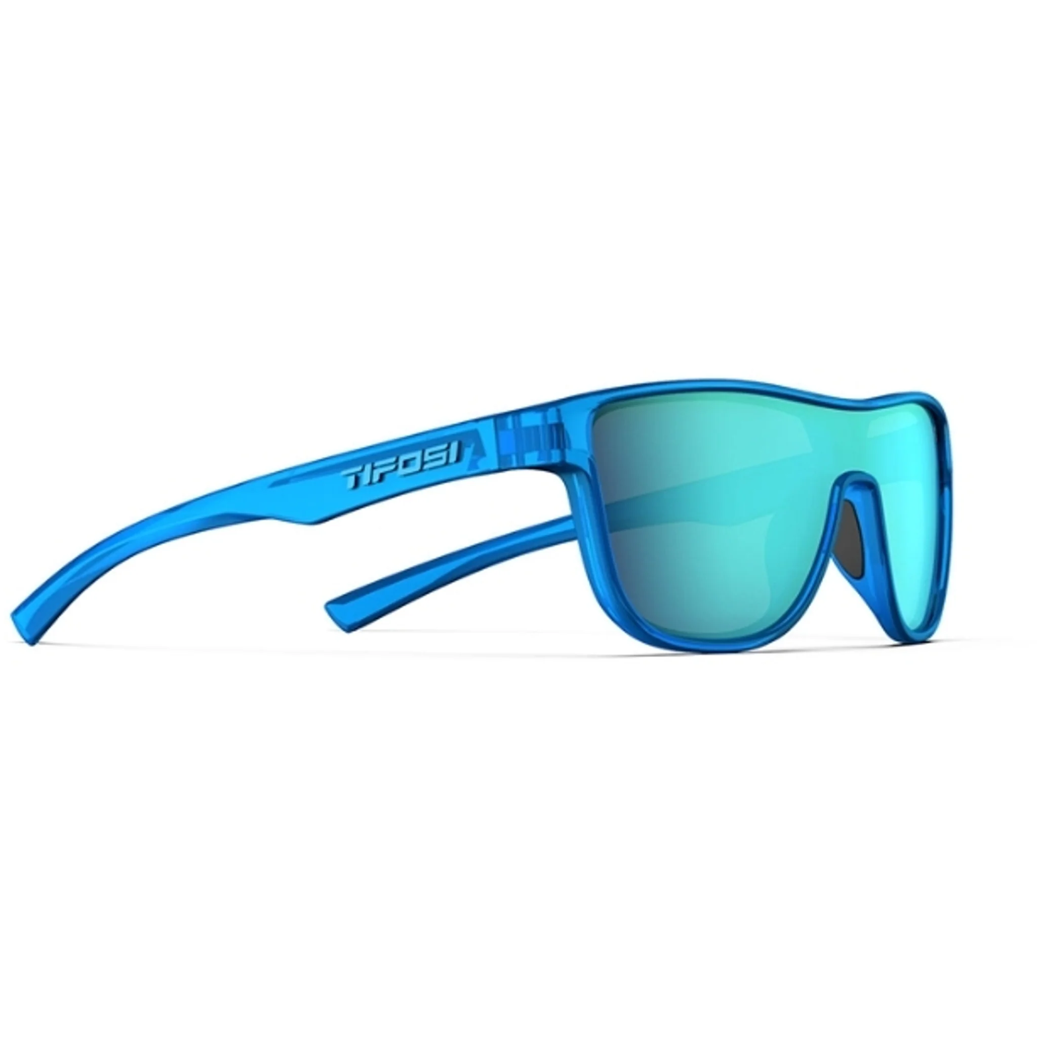 Tifosi Sizzle Sunglasses Electric Blue With Sky Blue Mirror Lens - Image 5