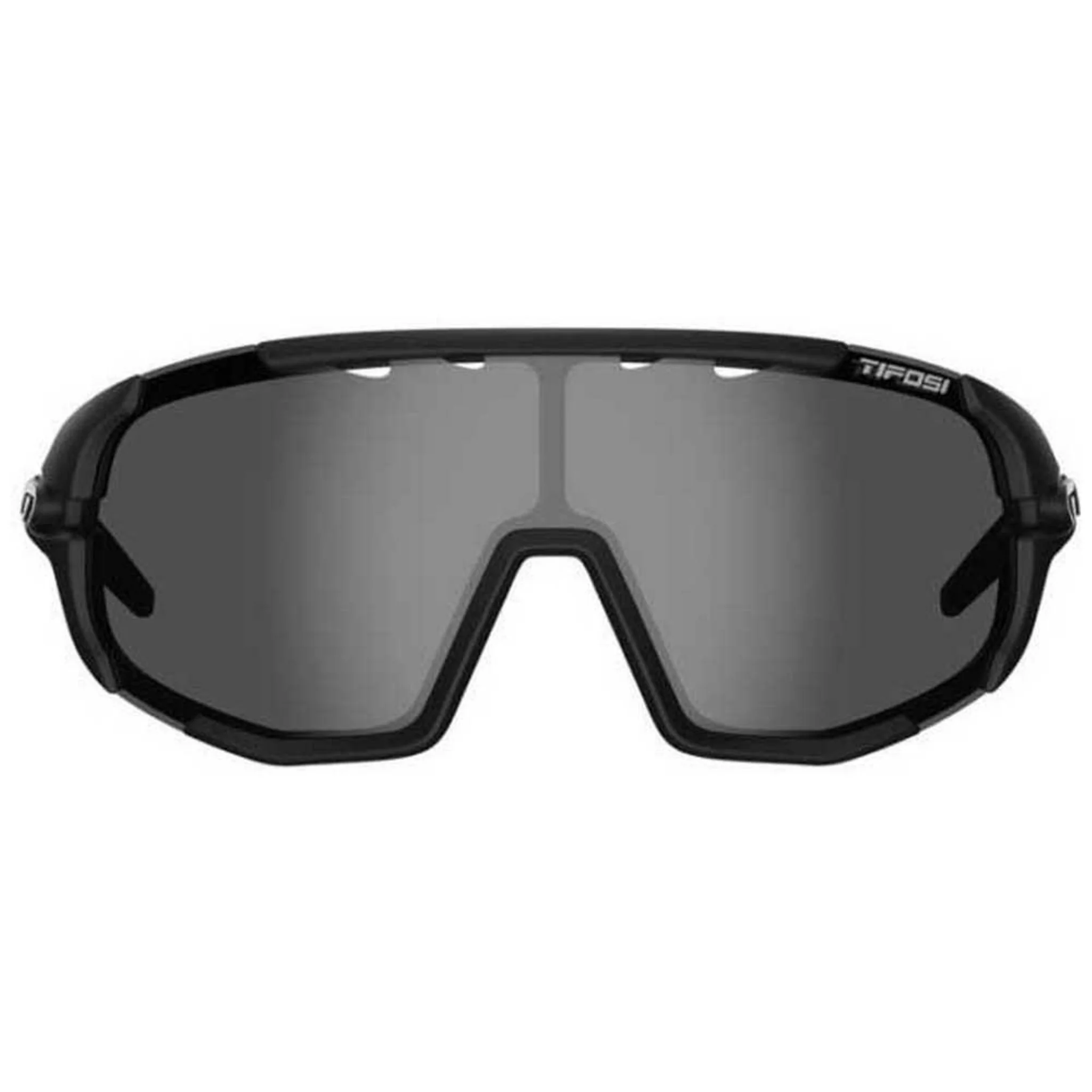 Tifosi Sledge Cycling Glasses Matte Black/Smoke/AC Red/Clear Lens - Image 2