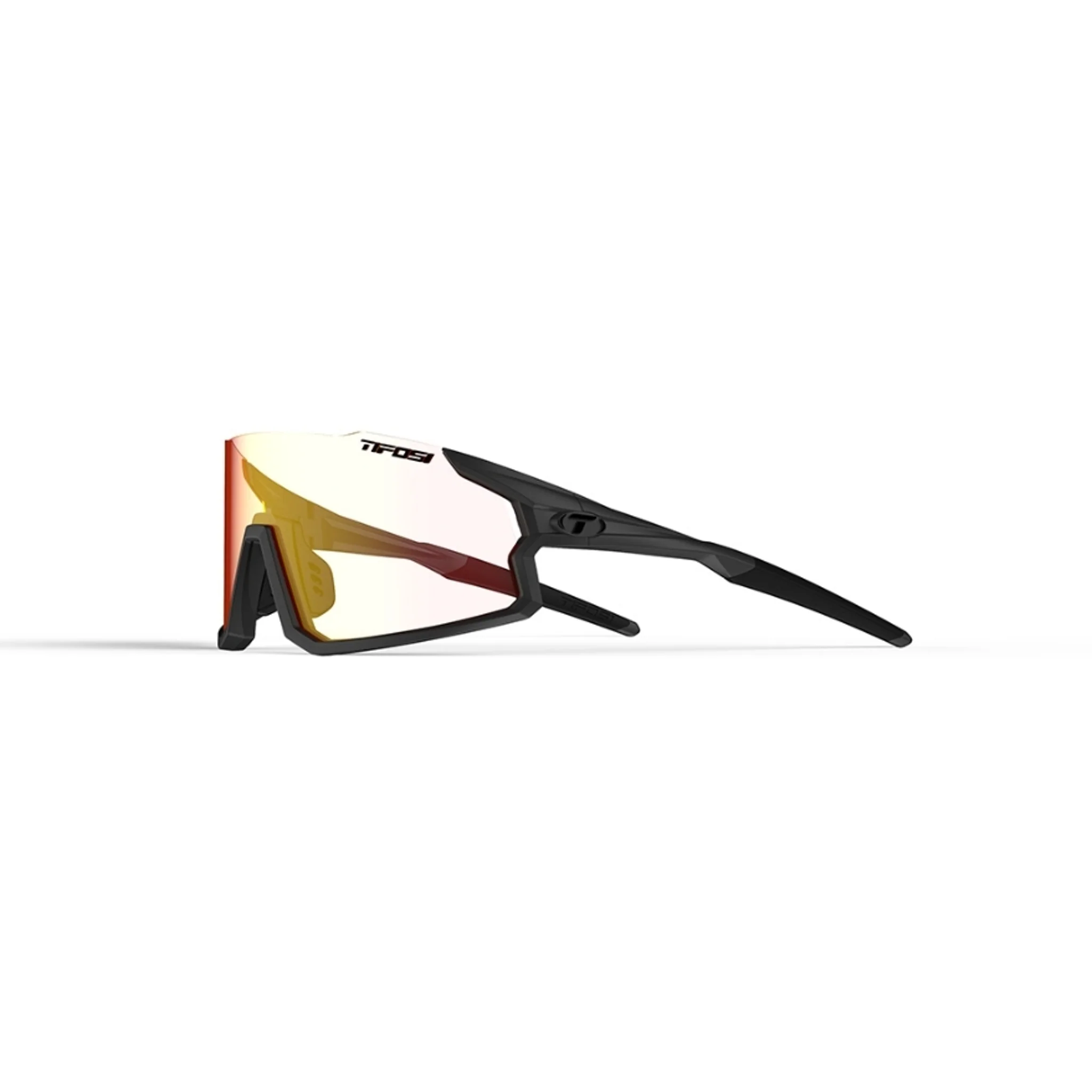 Tifosi Stash Sunglasses Matte Gunmetal With Clarion Red Fototec Lens - Image 4
