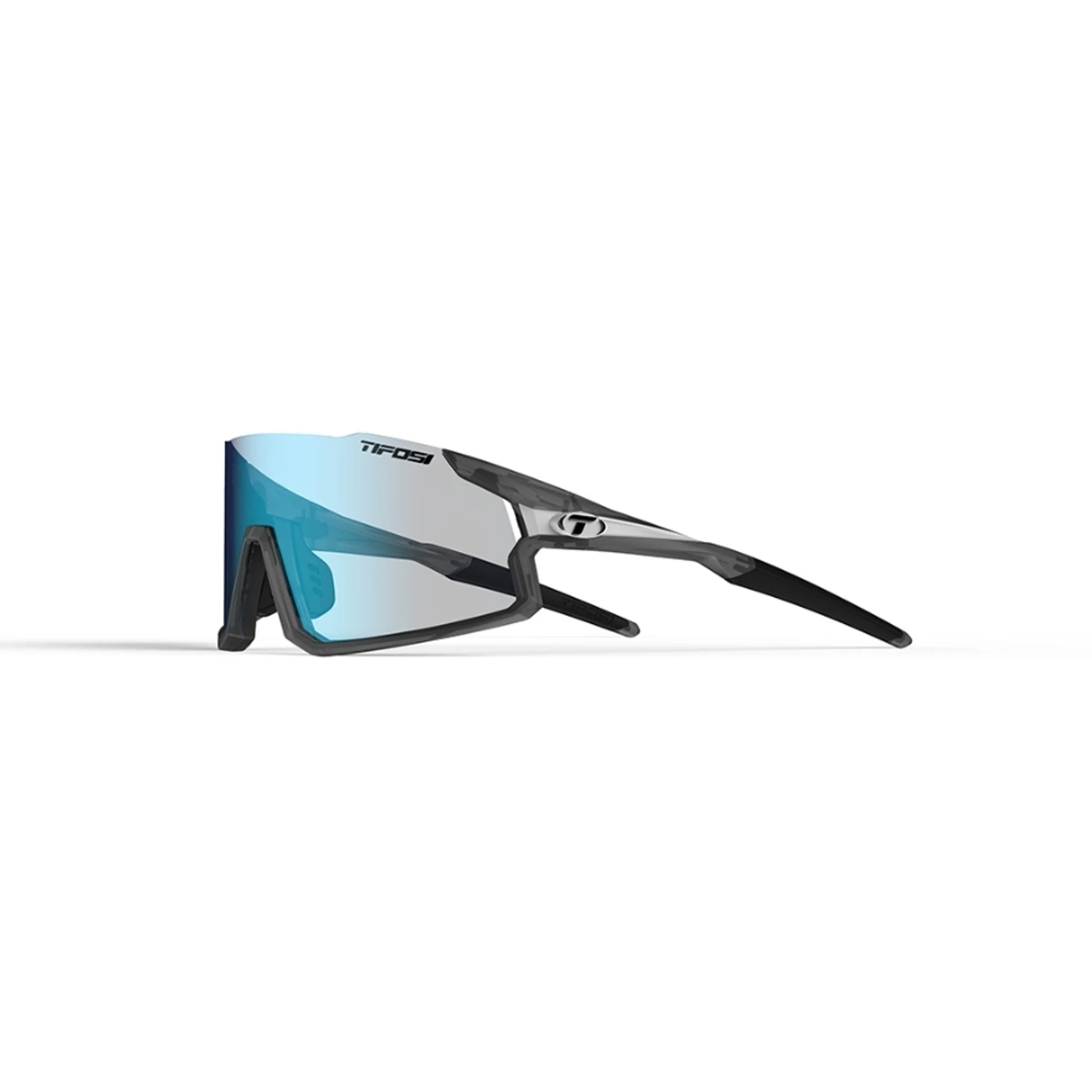 Tifosi Stash Sunglasses Matte Smoke With Clarion Blue Fototec Lens - Image 4