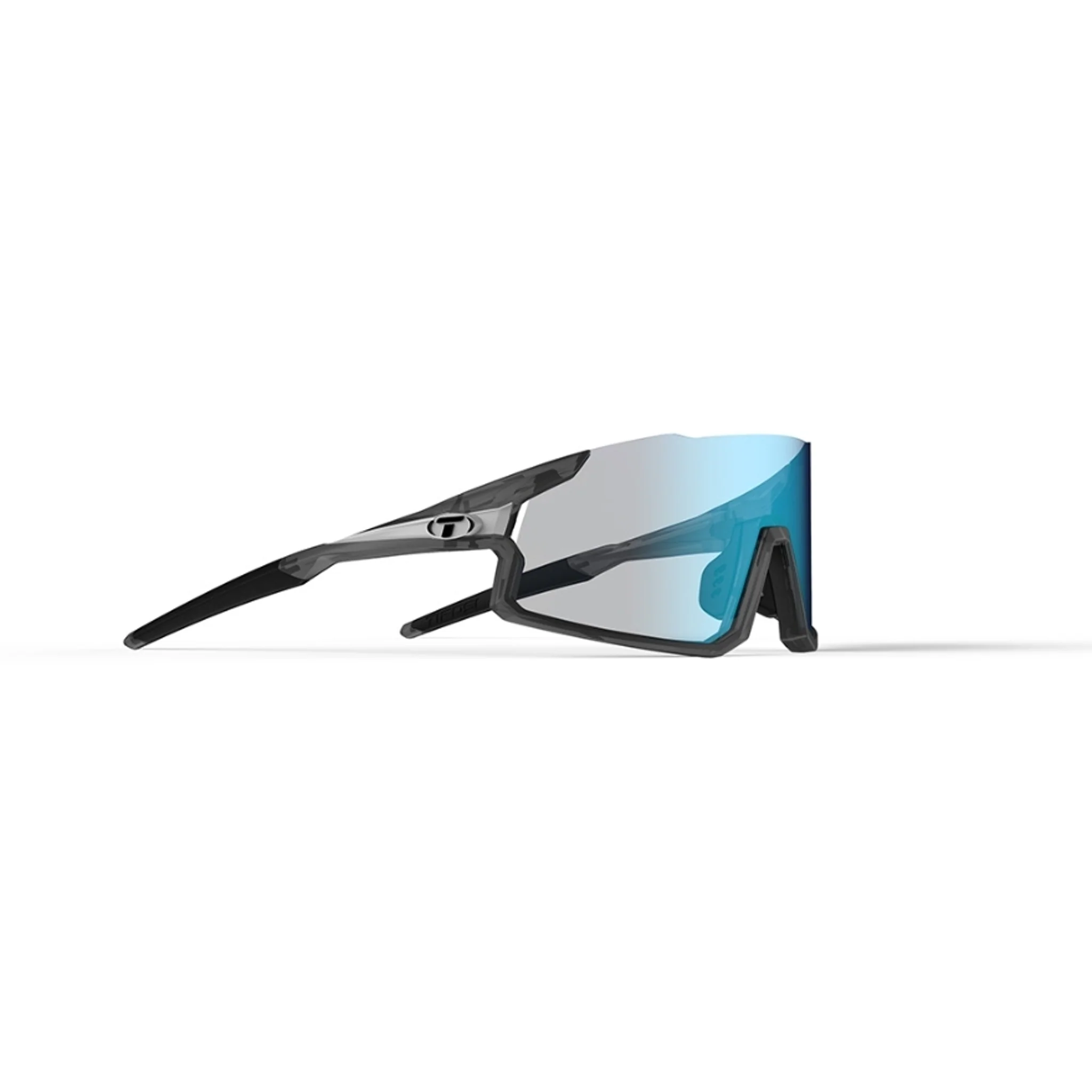 Tifosi Stash Sunglasses Matte Smoke With Clarion Blue Fototec Lens - Image 5