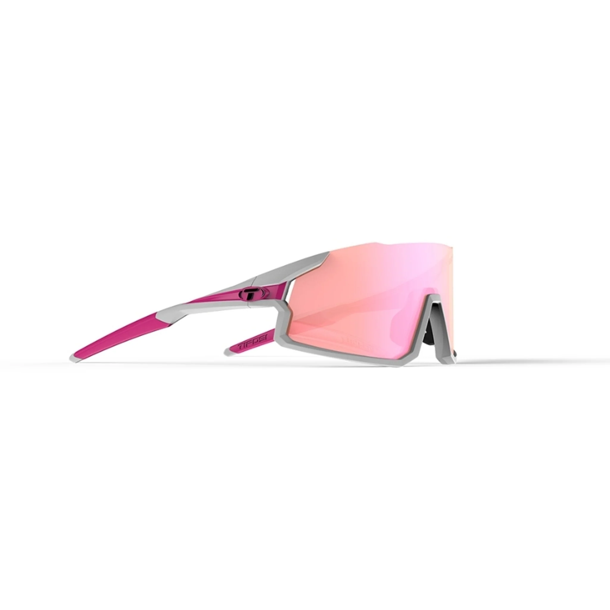 Tifosi Stash Sunglasses Race Pink With Clarion Pink, Red And Clear Lens - Image 5