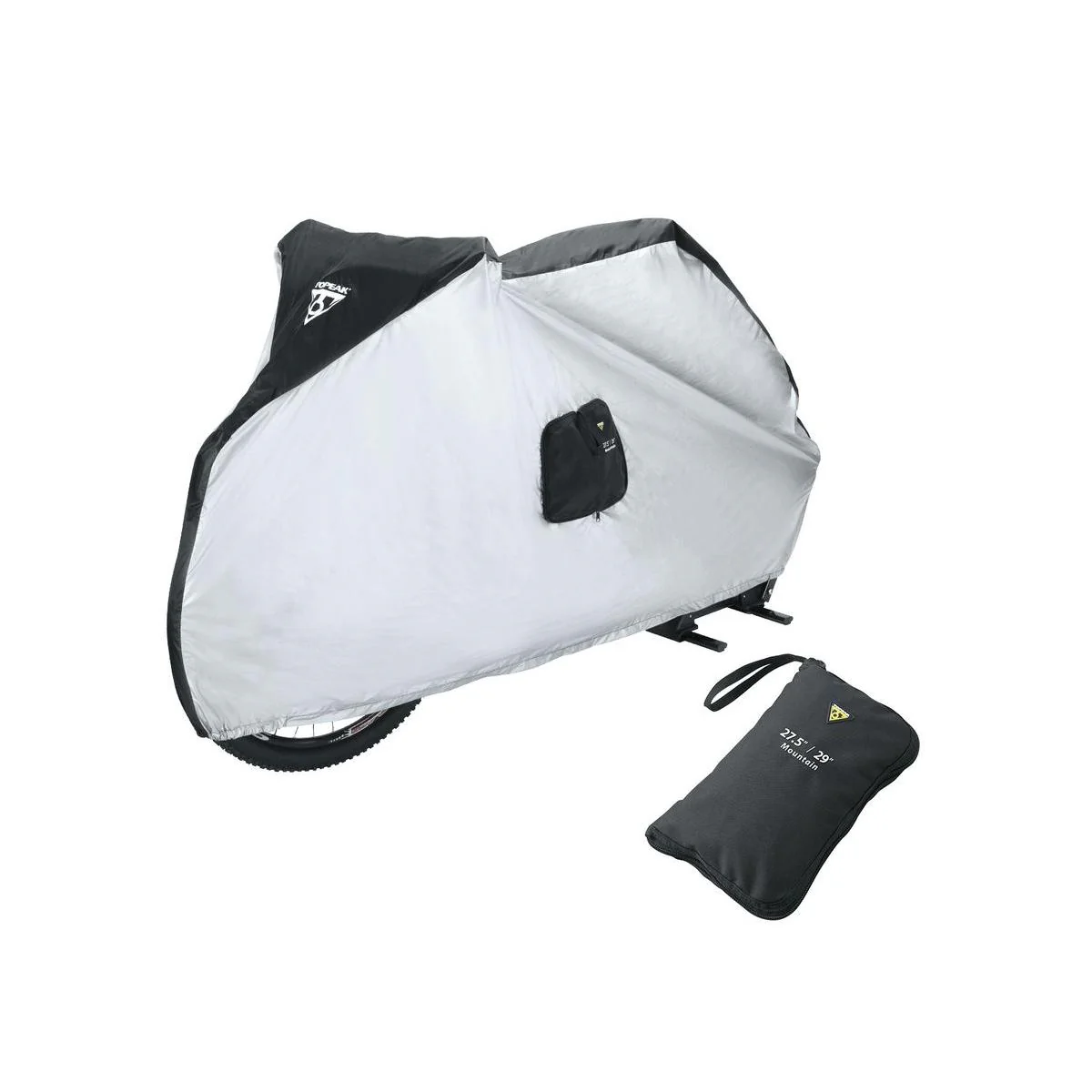Topeak Bikecover 27-29" MTB Bike Cover Silver/Black - Image 2
