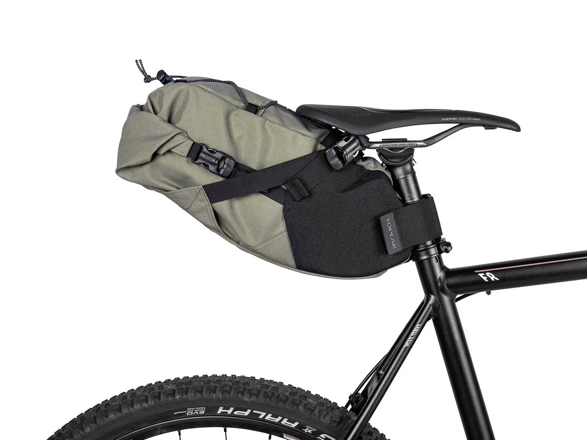 Topeak Bikepacking Backloader 6L Green Seatpost mount bag w/ waterproof inner bag - Image 3