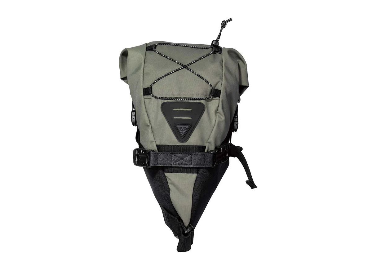 Topeak Bikepacking Backloader 6L Green Seatpost mount bag w/ waterproof inner bag - Image 4