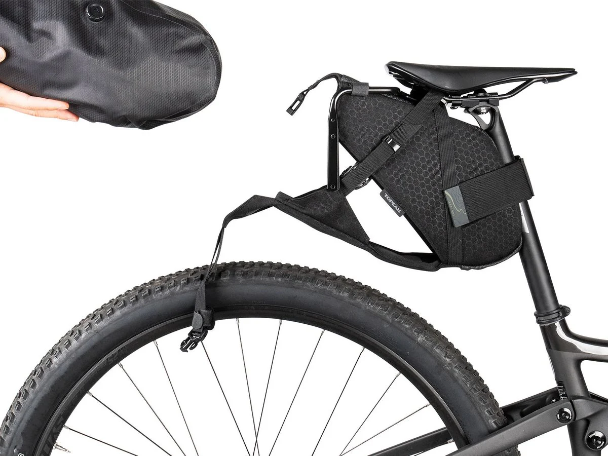 Topeak Bikepacking Backloader X 10L Black Seatpost mount bag w/ waterproof inner bag - Image 5