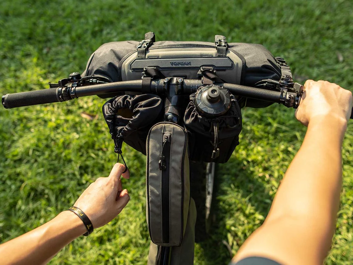 Topeak Bikepacking Freeloader 1.0L Black Stem Mount Bag - Image 3