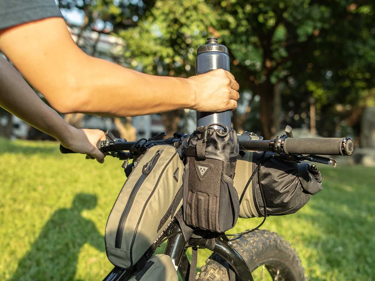 Topeak Bikepacking Freeloader 1.0L Black Stem Mount Bag - Image 4