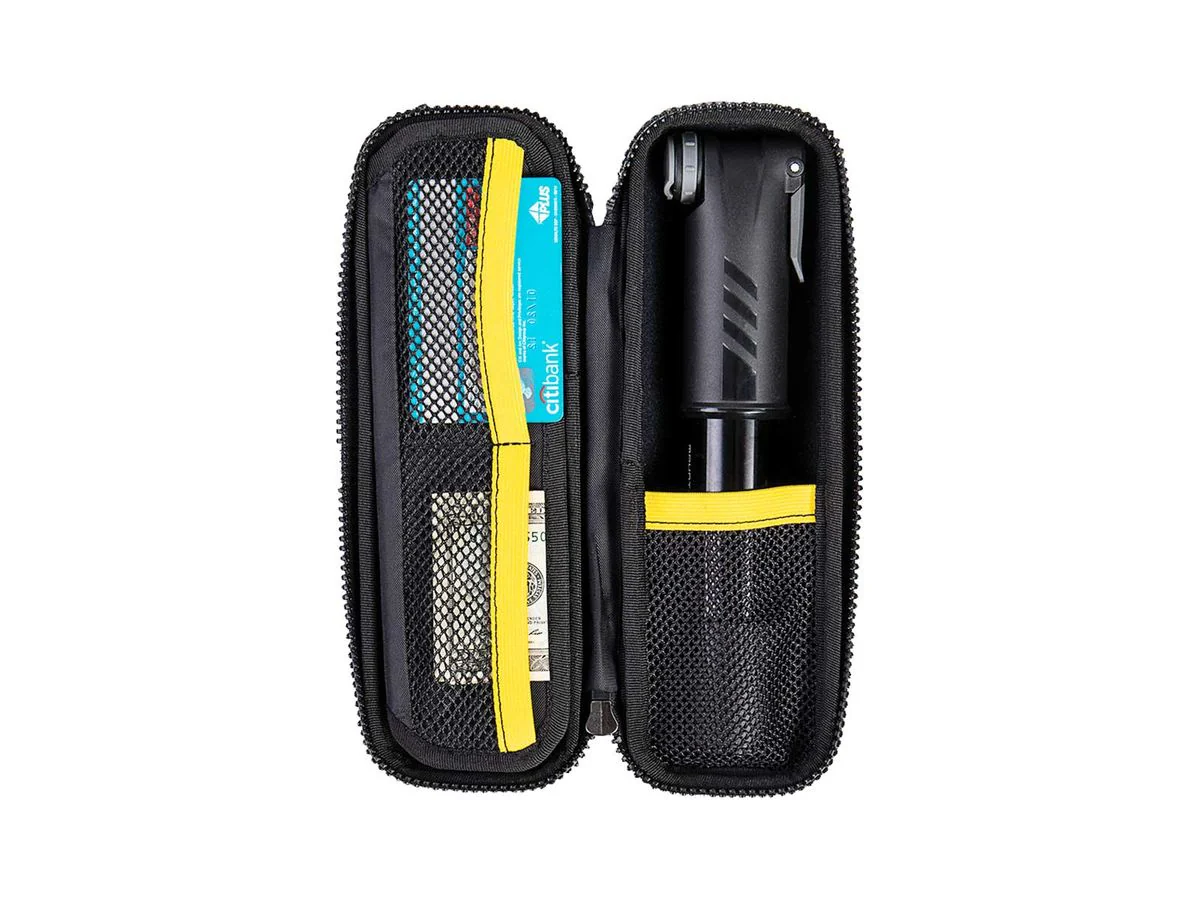 Topeak Cage Pack hardshell, tool / Pump Case Black w/Grey Strap XL - Image 3