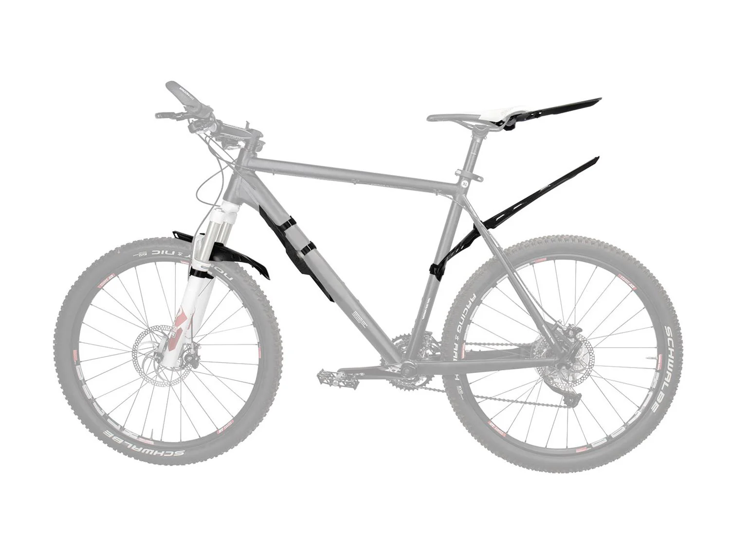 Topeak Fender D-Flash 3M Reflective Fork/Seat Stay Mount - Image 3