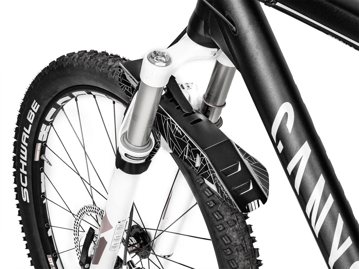 Topeak Fender D-Flash 3M Reflective Fork/Seat Stay Mount - Image 4