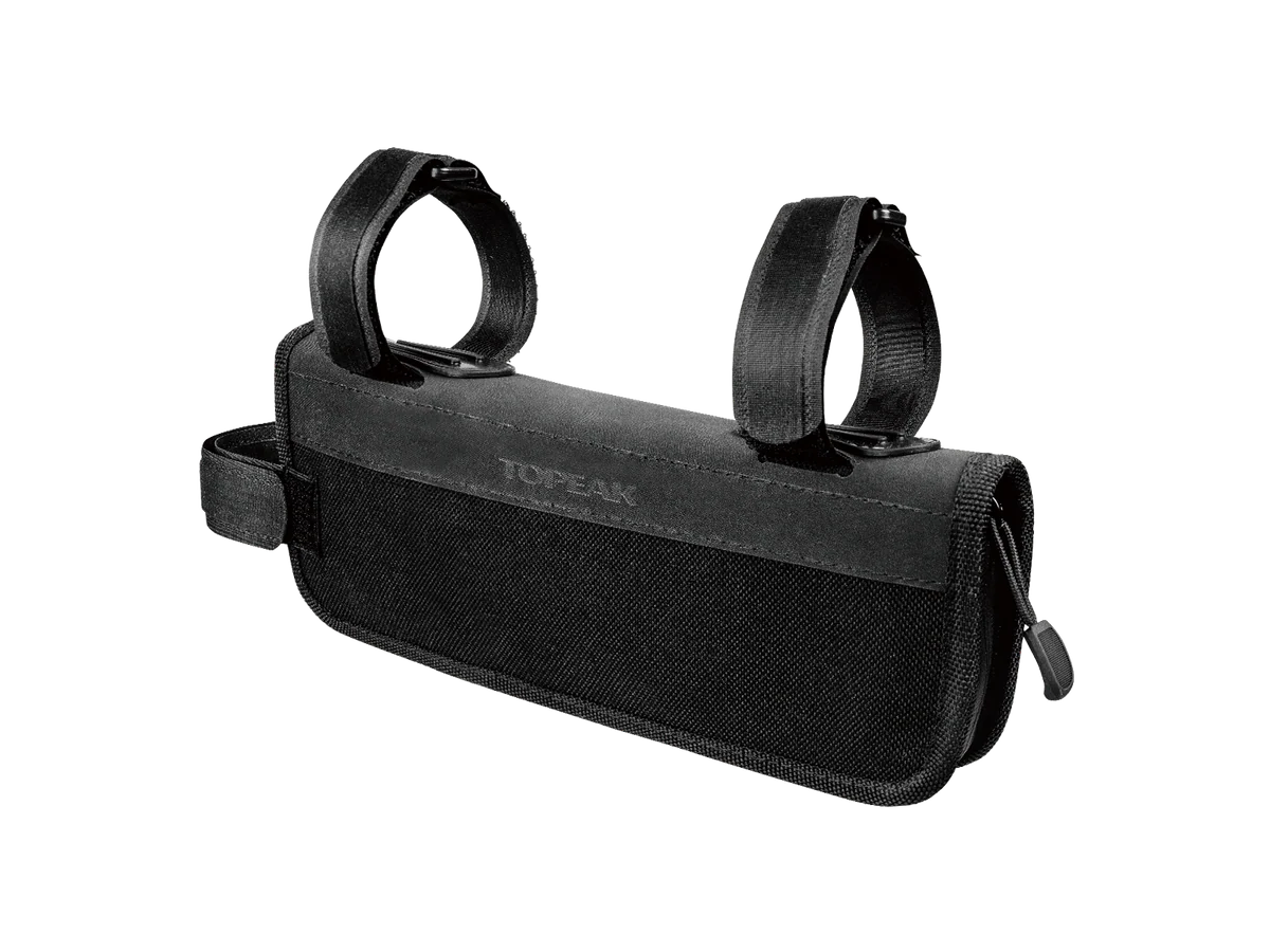 Topeak Frame Bag Gravel Gear bag w/ Power Lever X, Airbooster, Tubi 11 Mini Tool + 3pc Tyre repair plugs