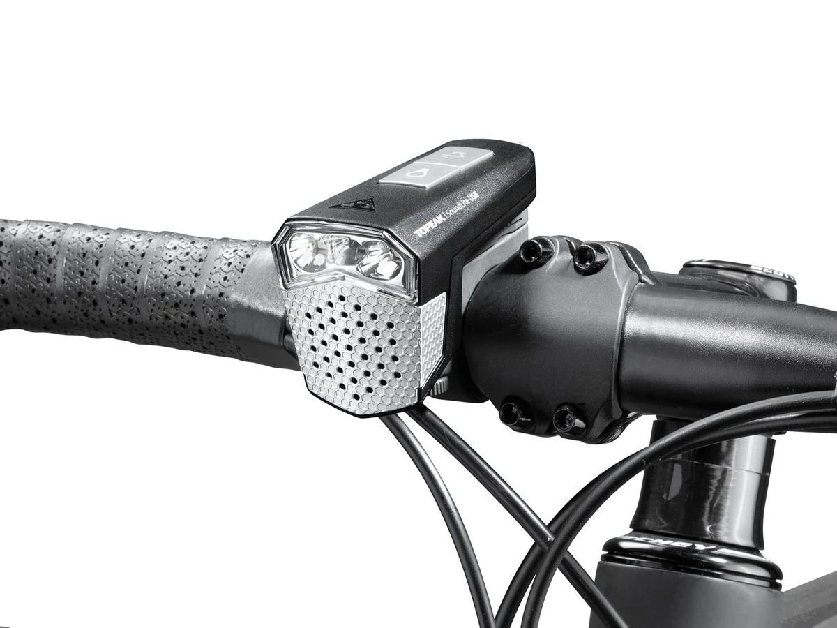 Topeak Light & Horn Soundlite USB 70 Lumens - Image 2