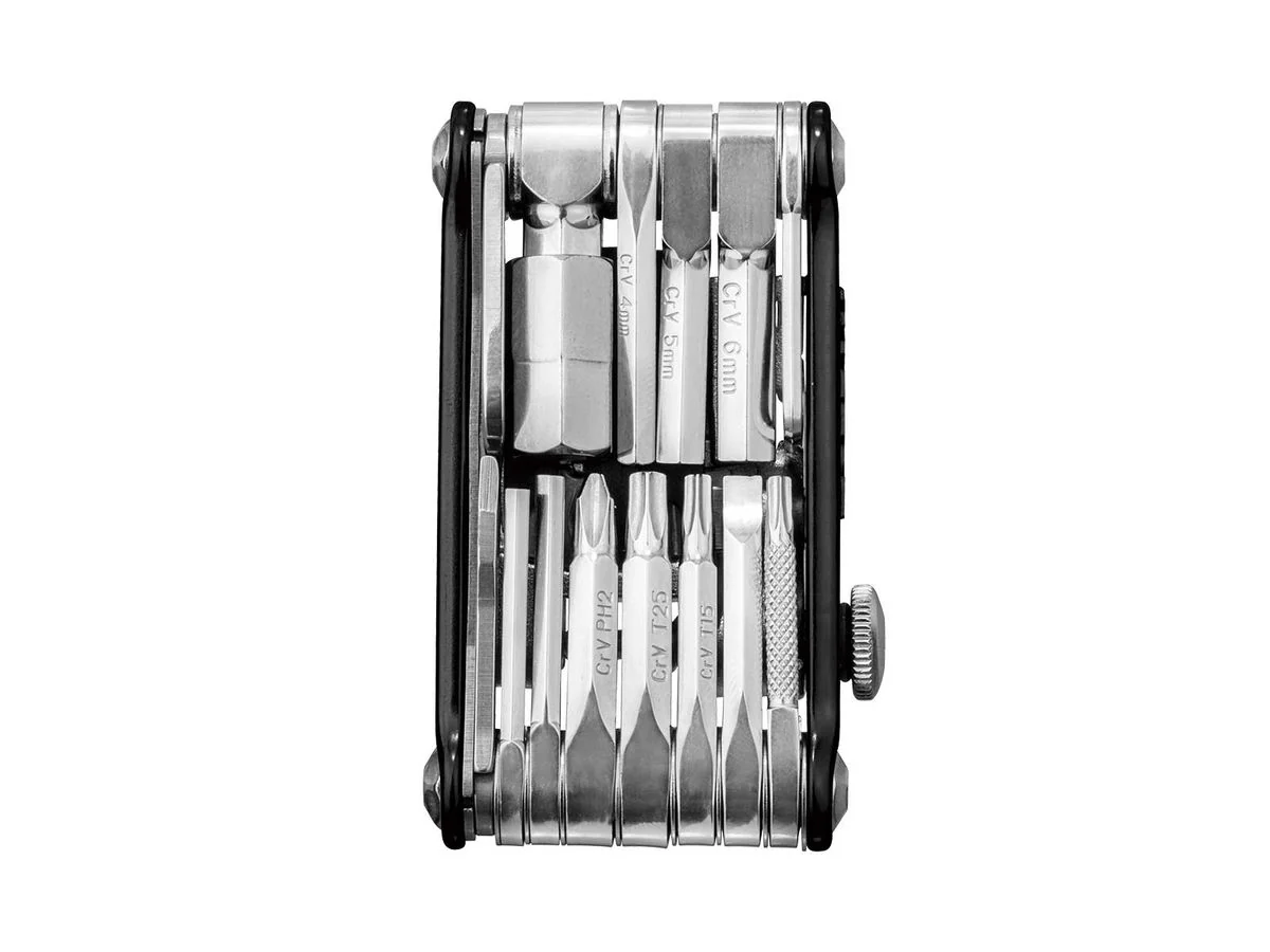 Topeak Multi Tool Mini PT30 30 functions w/chainlink tool w/bag black - Image 3