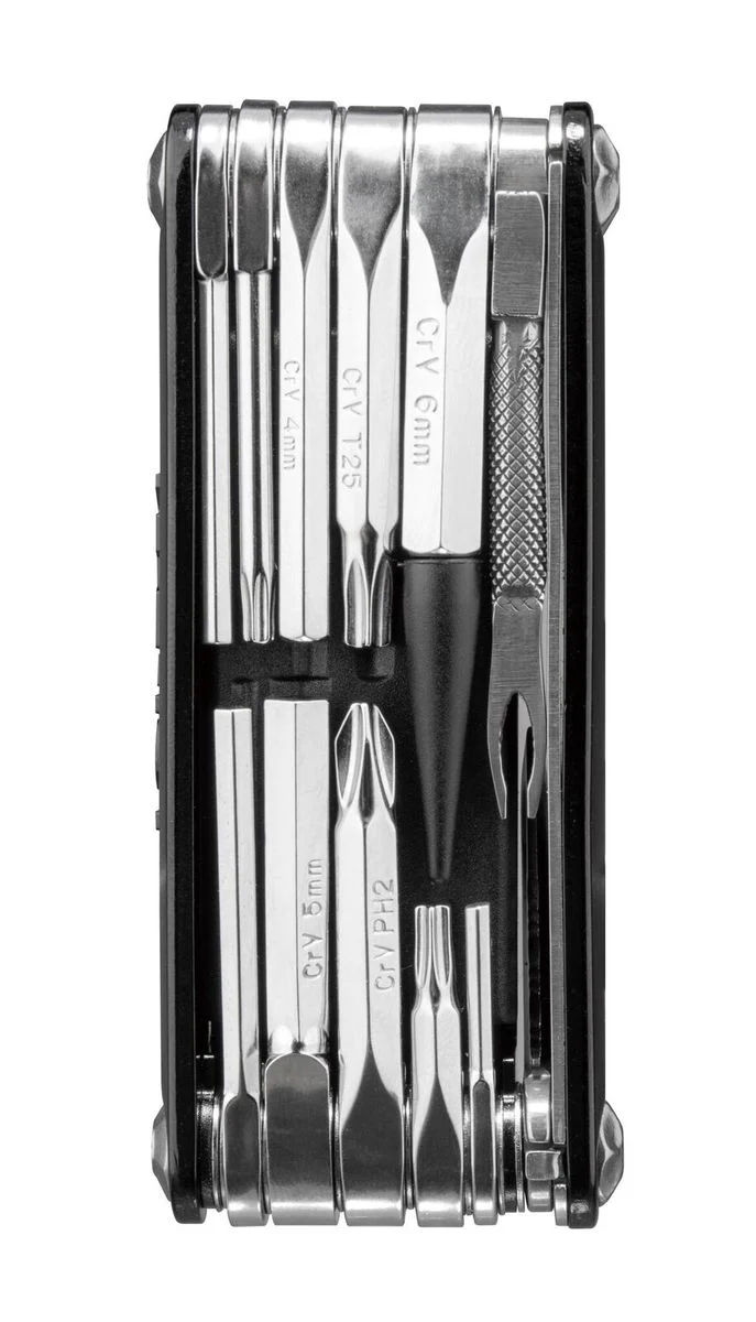 Topeak Multi Tool Tubi 18 functions w/ Tubeless Tire Repair 5pcs 3.5mm Repair Plugs w/o Bag Black - Image 3