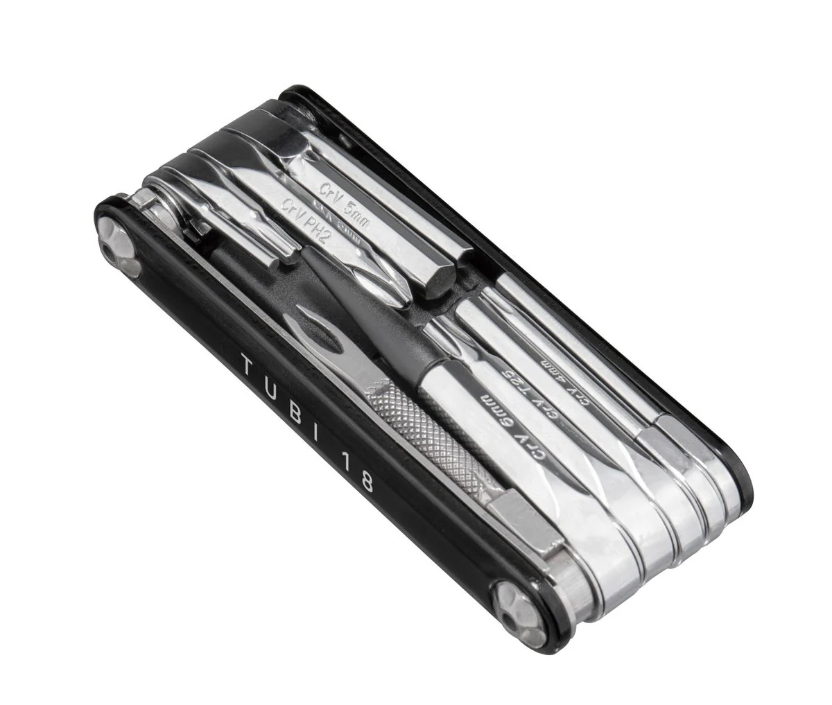 Topeak Multi Tool Tubi 18 functions w/ Tubeless Tire Repair 5pcs 3.5mm Repair Plugs w/o Bag Black - Image 4