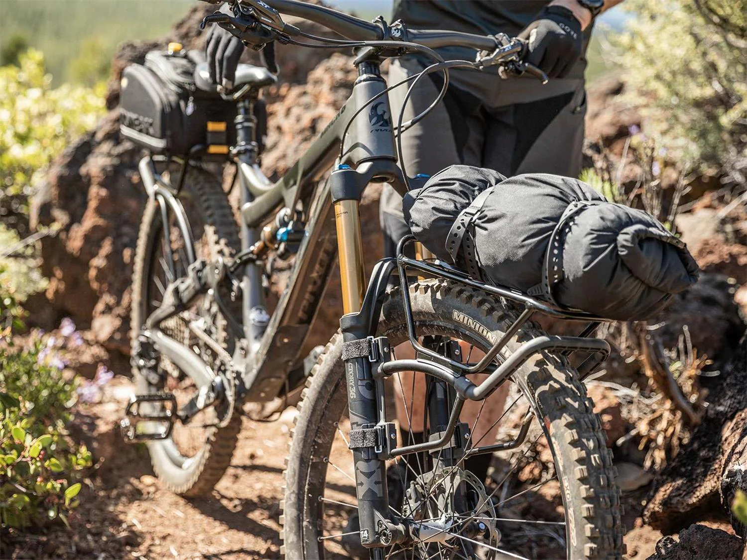 Topeak TetraRack M1 MTB Fork Mount Rack - Image 5