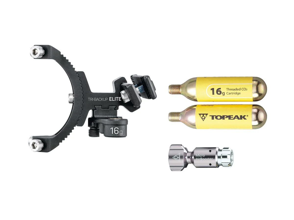 Topeak Tri-Backup Elite Mount for angled rail section - Image 2