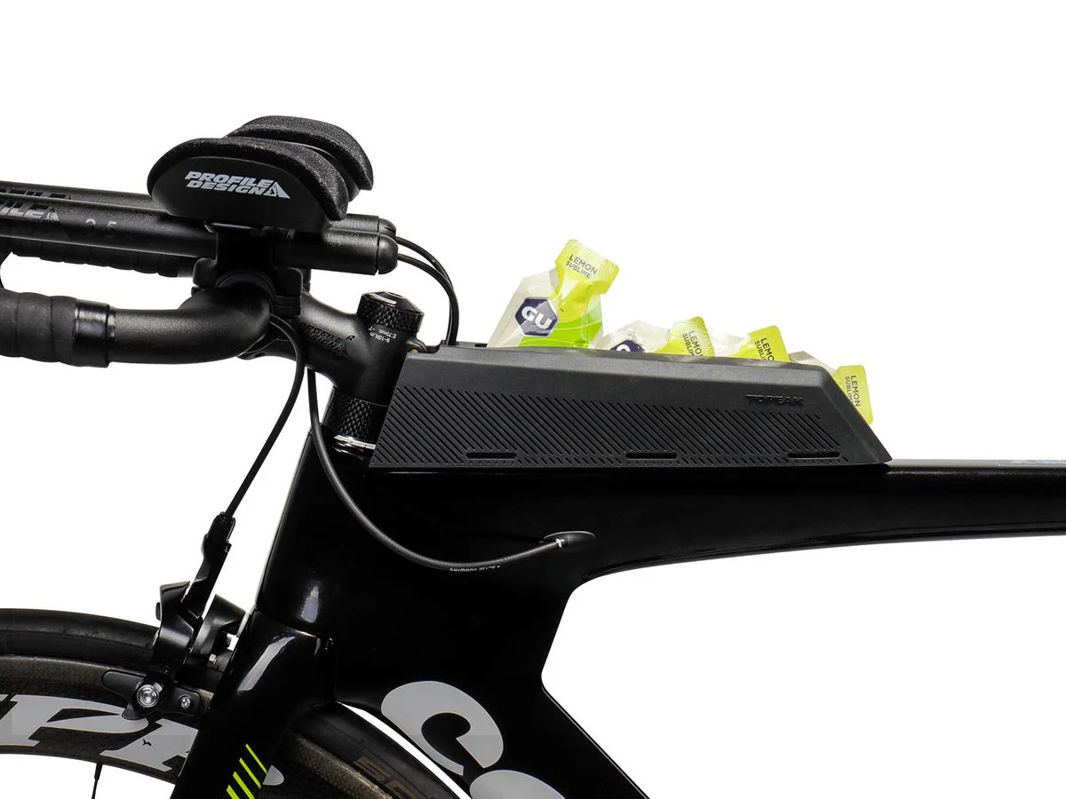 Topeak TriBox Fastfuel Hardshell Top tube Storage Case, bolt on or strap mount - Image 2