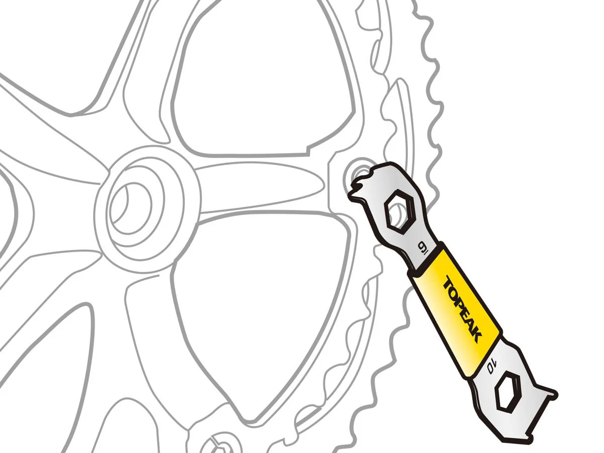 Topeak Workshop Tool Chainring Nut Wrench - Image 2