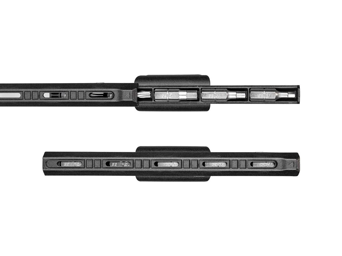 Topeak Workshop Tool Torq Stick 2-10Nm Compact Adjustable Mechanical Wrench & 5 Tool Bits - Image 3