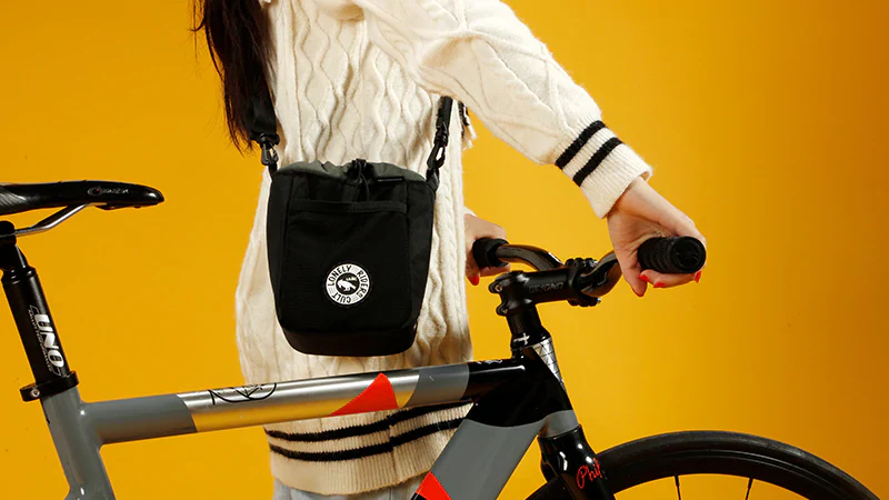 ULAC C-Hold+ Neo Porter Urban Top Tube / Saddle / Shoulder bag Black / Grey - Image 6