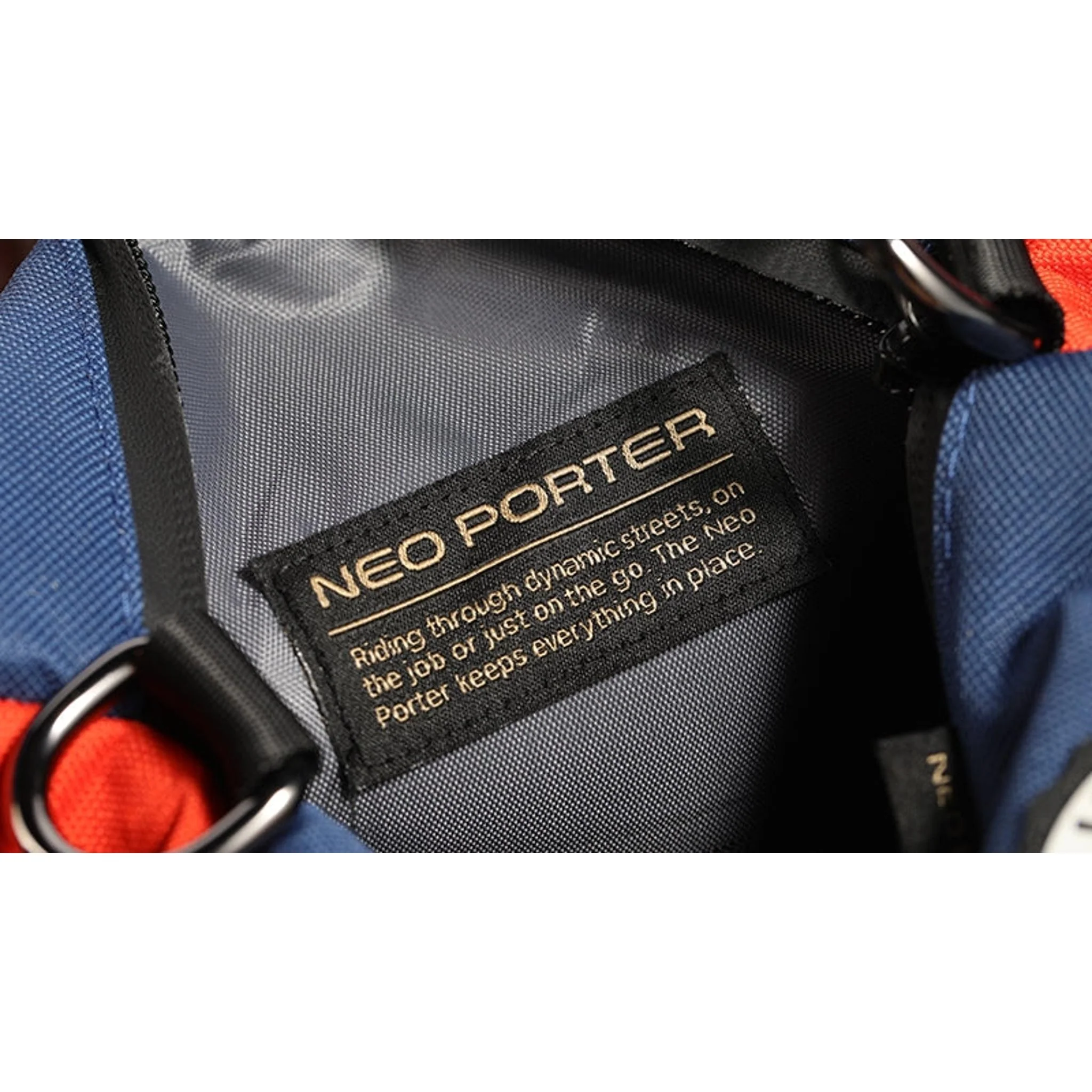 ULAC Neo Porter Coursier Handlebar Bag 2.7L with Carabiner Navy - Image 5