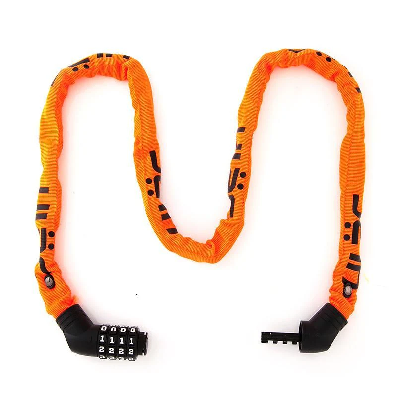 ULAC Lock Street Fighter Chain Hardened Steel Combo 5mm x 100cm Neon - Image 3
