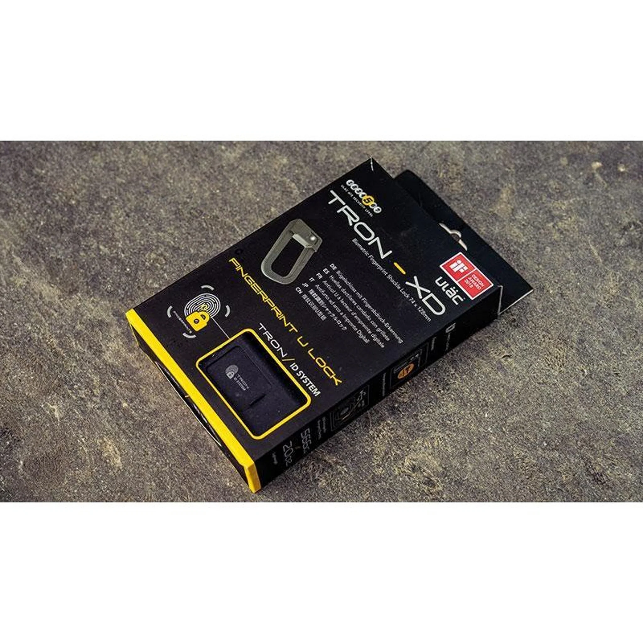ULAC Lock Tron-XD U-Lock Alu Fingerprint Activated 74mm x 128mm - Image 8