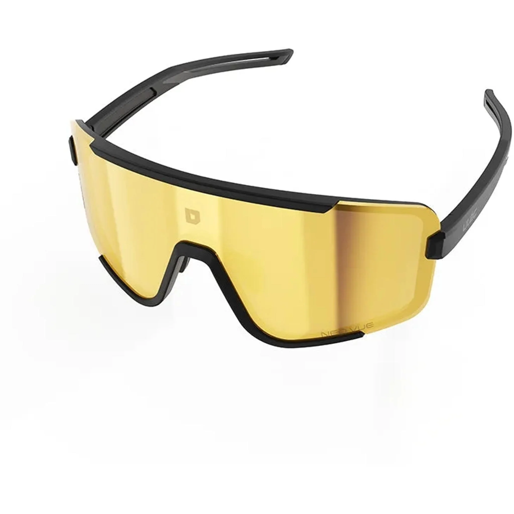 ULAC Neo Vue Hoko Sunglasses Jet Black/Champion Gold Photocromic - Image 3