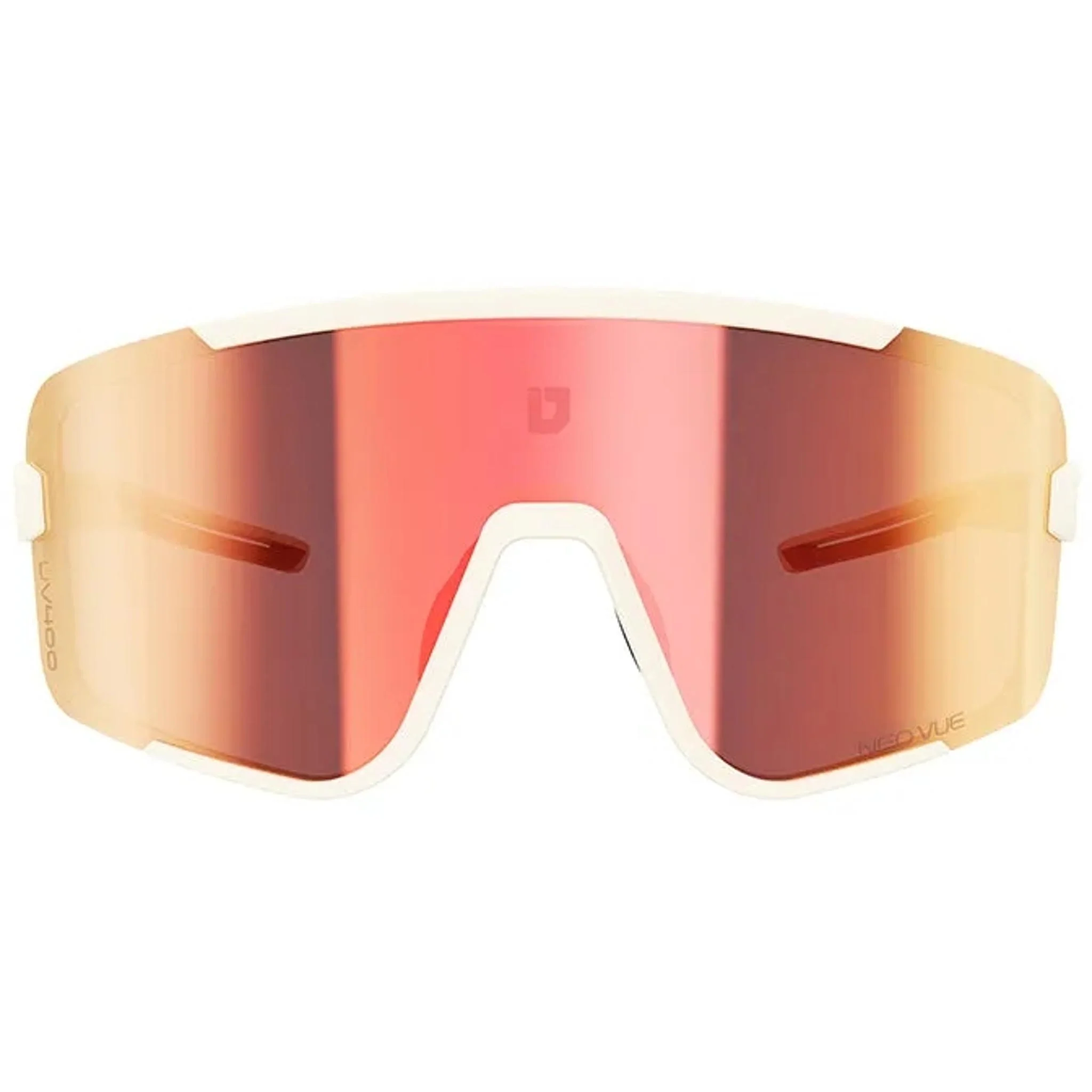 ULAC Neo Vue Hoko Sunglasses Off White/Rally Red Photochromic - Image 2