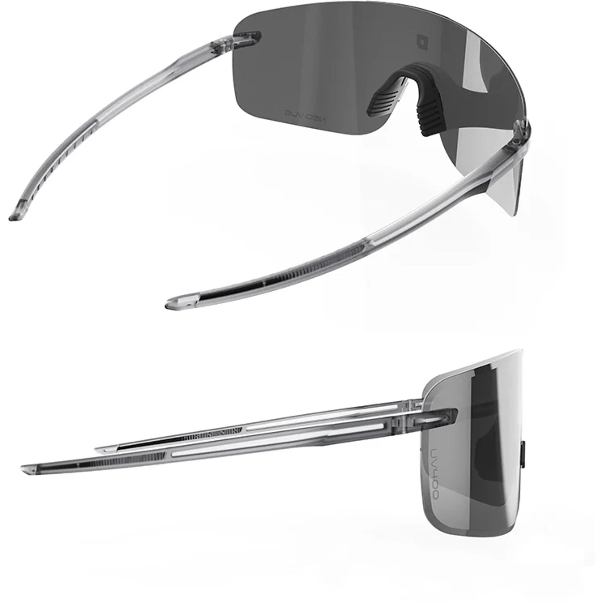 ULAC Neo Vue Visionar Sunglasses Smoke Grey Photochromic - Image 3