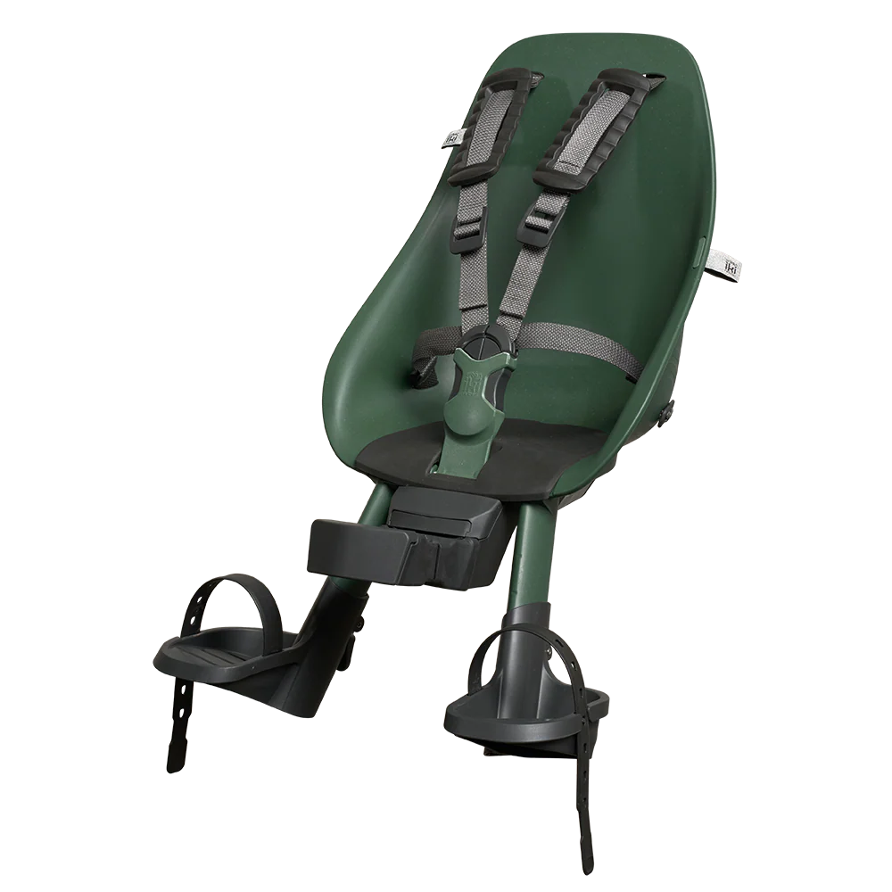 Urban Iki Bio Front seat with Compact Adapter - Mosu Green/ Bincho Black