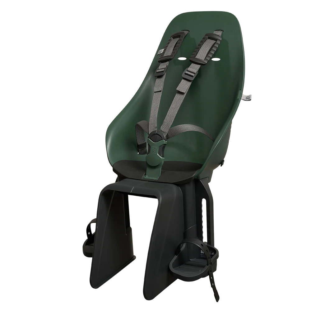 Urban iki Bio Rear seat Carrier mounting - Mosu Green/ Bincho Black