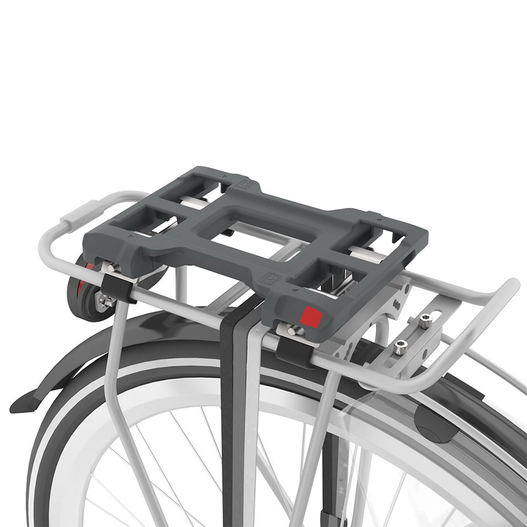 Urban Iki Carrier Mounting Rear Seat Bincho Black/Kurumi Brown - Image 4