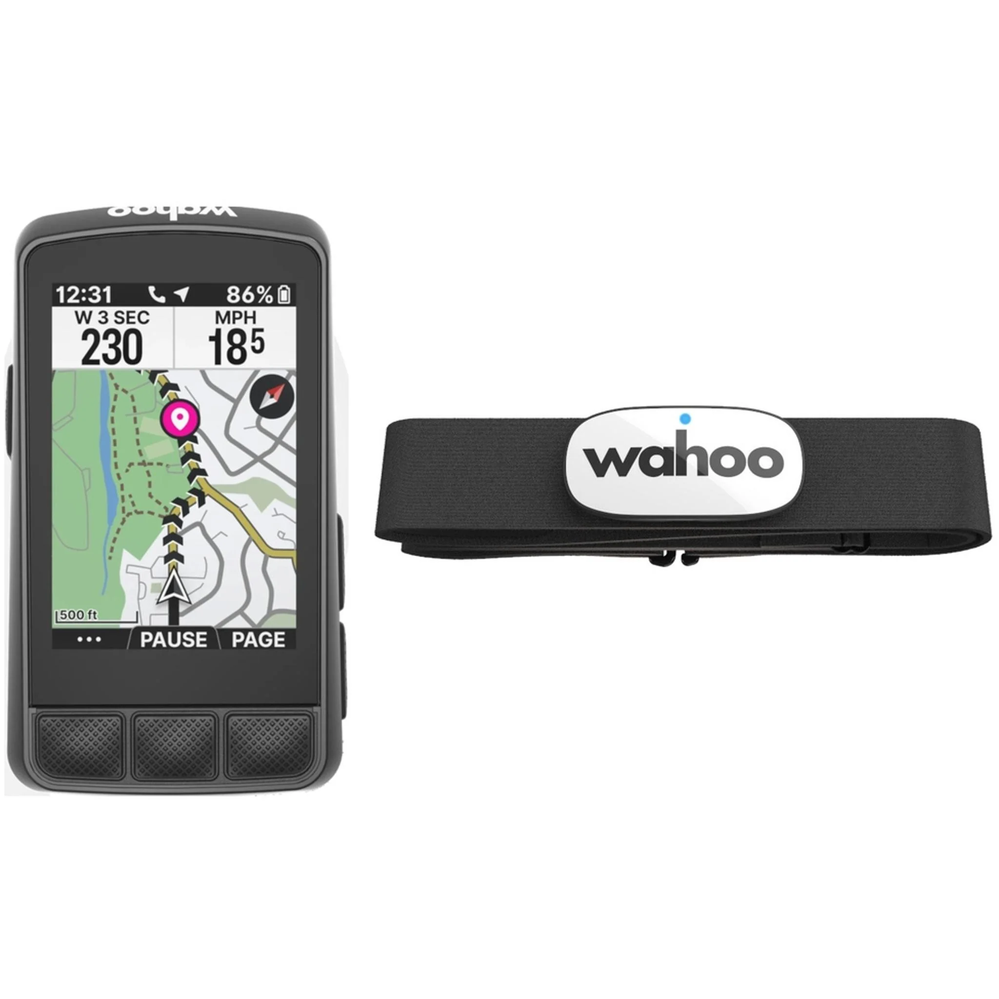 Wahoo Elemnt Bolt v3 Computer + Trackr HRM Bundle