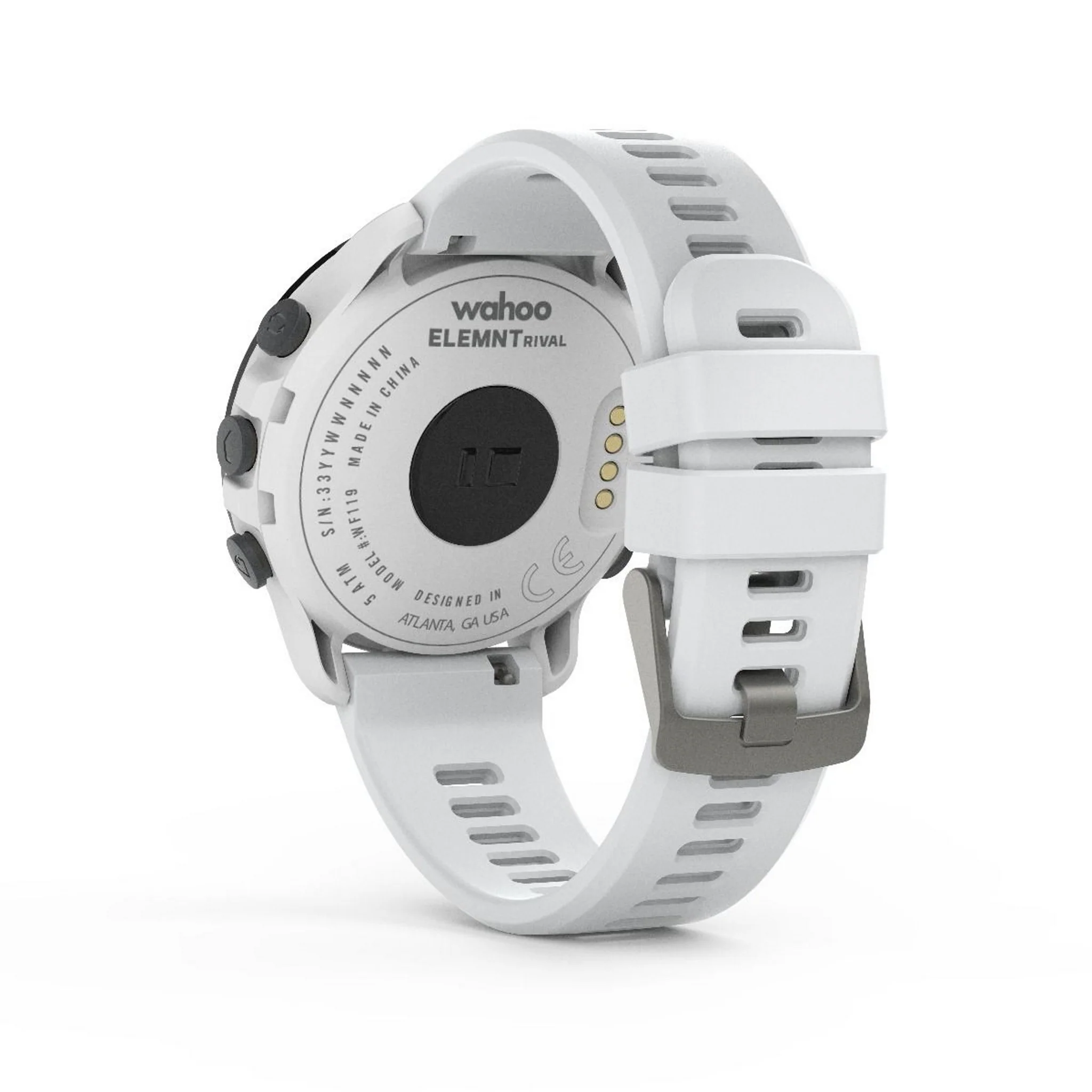 Wahoo ELEMNT RIVAL Multisport GPS Watch Kona White - Image 2