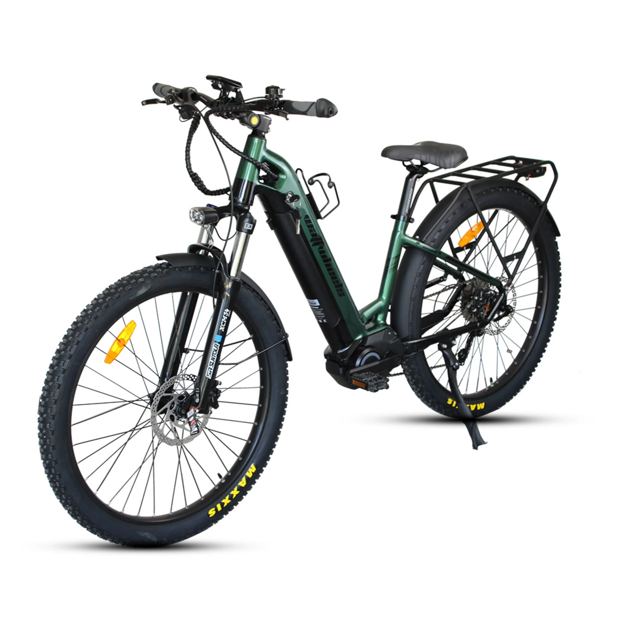 Watt Wheels Bighorn LS Electric Bike 720Wh Battery British Racing Green - Image 2