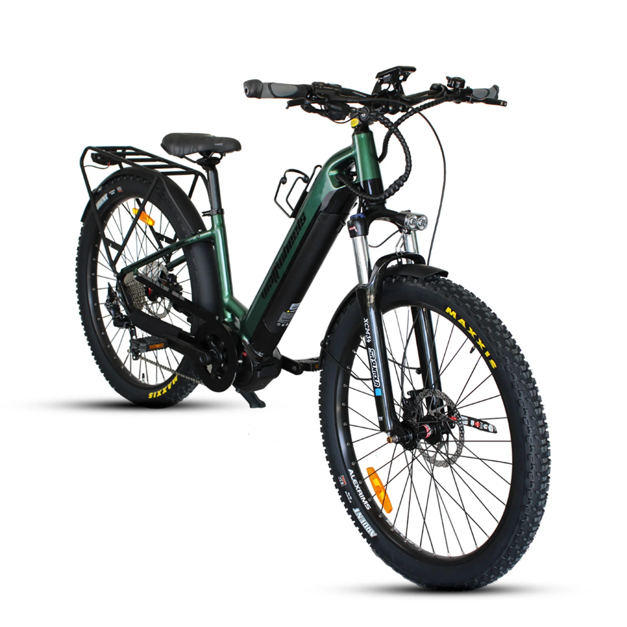 Watt Wheels Bighorn LS Electric Bike 720Wh Battery British Racing Green - Image 4