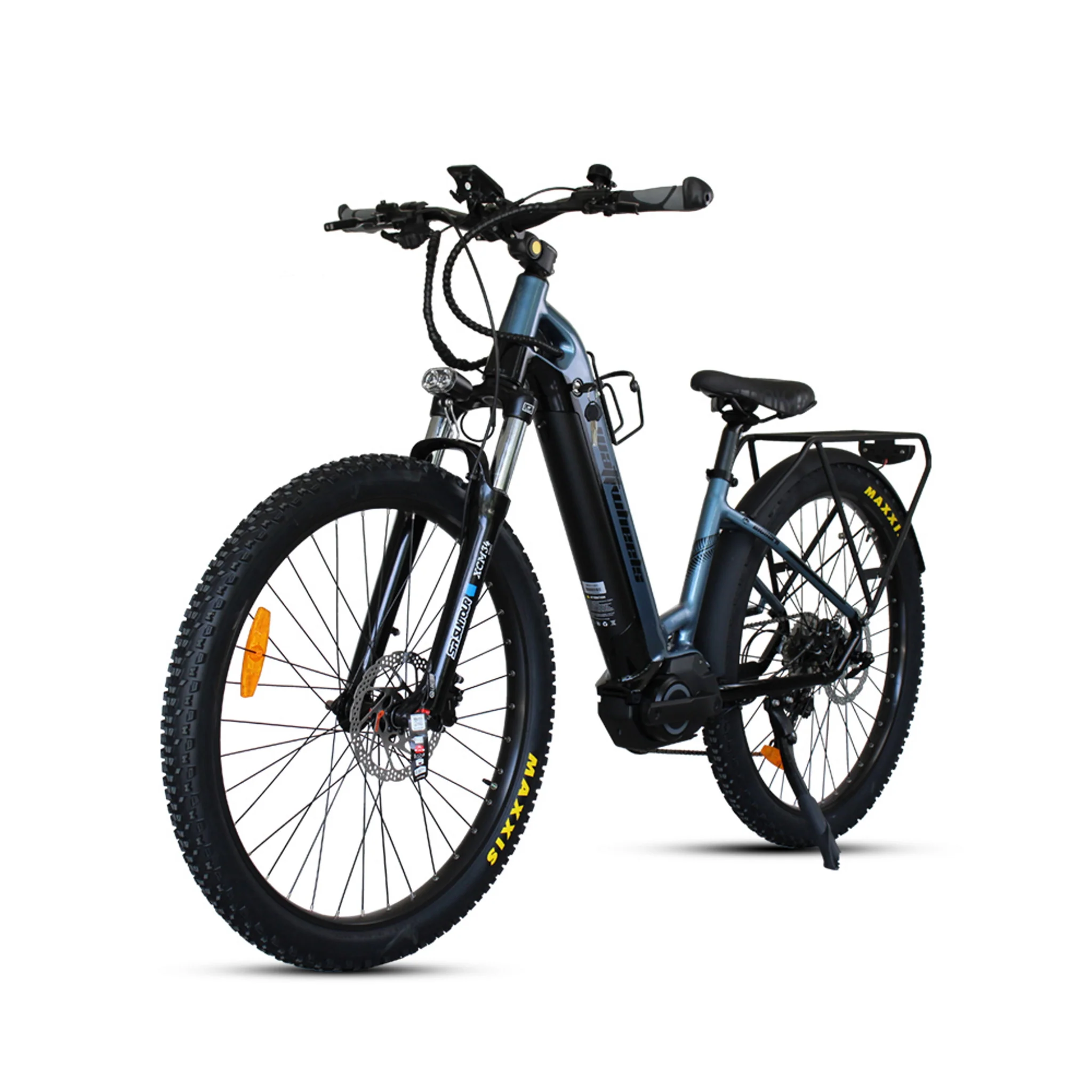 Watt Wheels Bighorn LS Electric Bike 720Wh Battery Gloss Stone Blue - Image 2