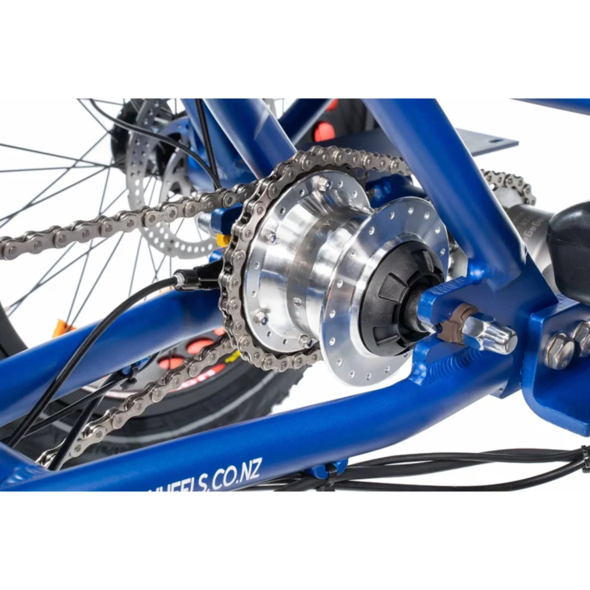 Watt Wheels XT Electric Trike Matt Blue - Image 6