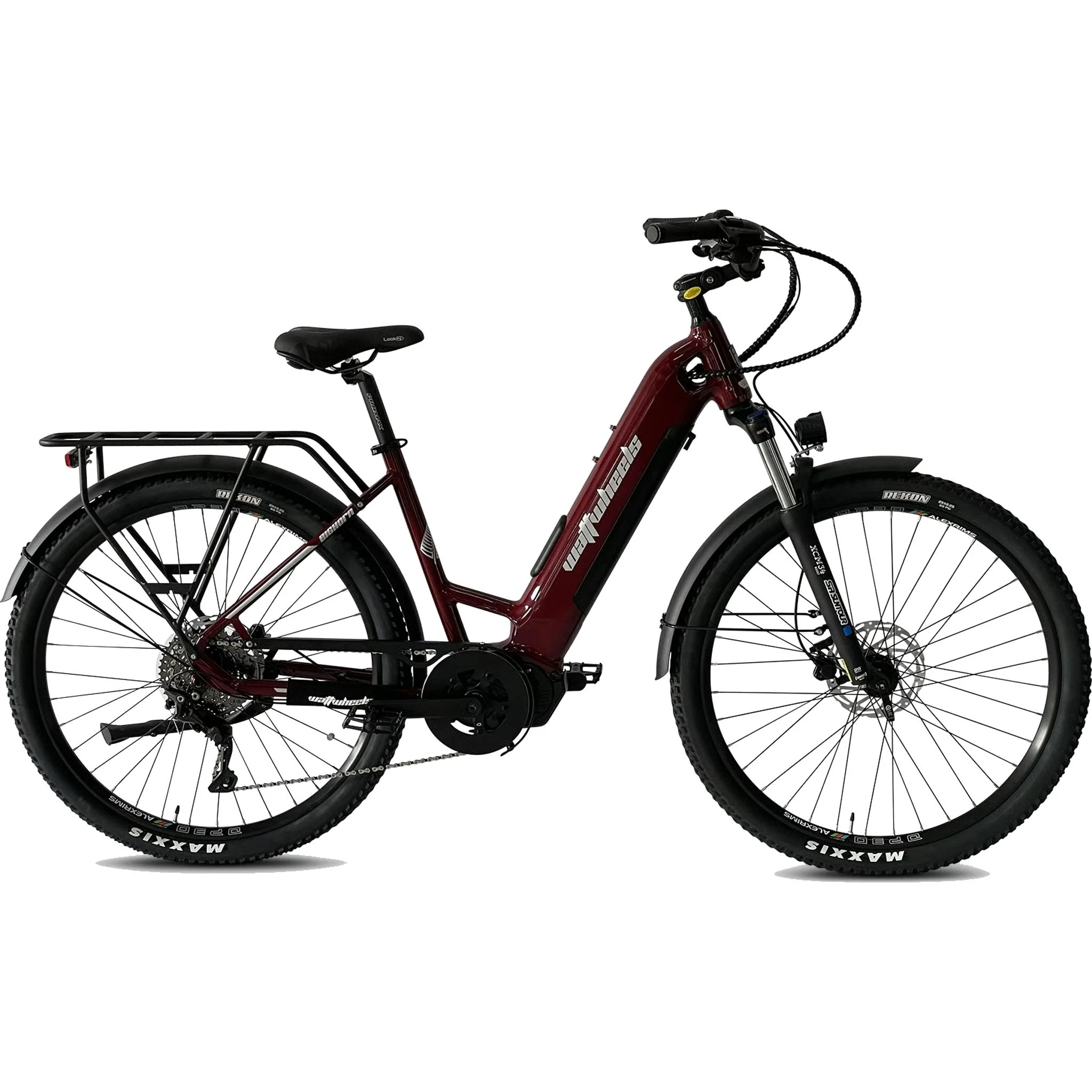 Wattwheels Bighorn LS Electric Hybrid Bike Moroccan Red